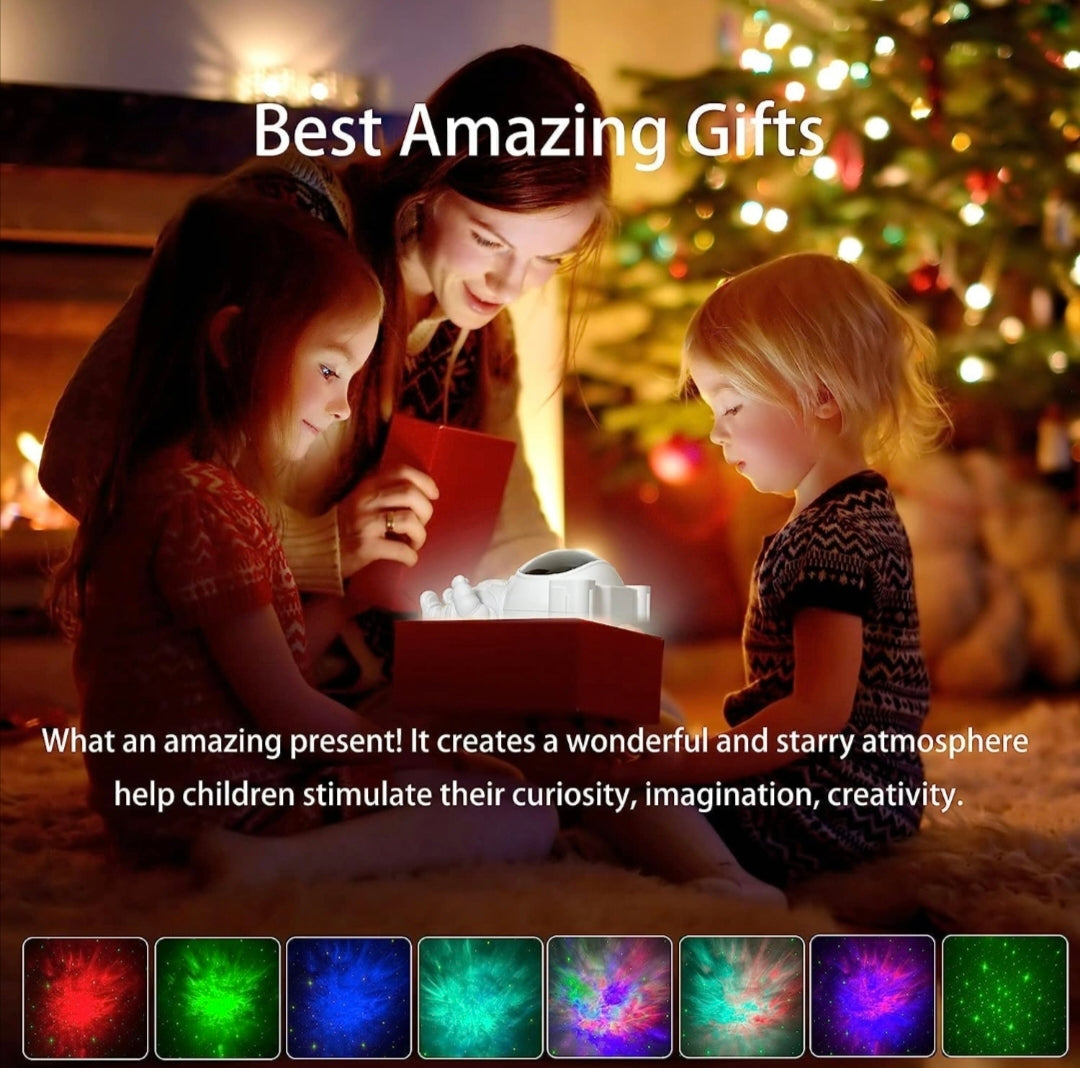 Astronaut Galaxy Light Projector Lamp- | 360° Rotation Star Light with Nebula,Timer and Remote Control | Night Light for Gaming Room,Best Gifts for Kids | Star Lights for Bedroom and Ceiling