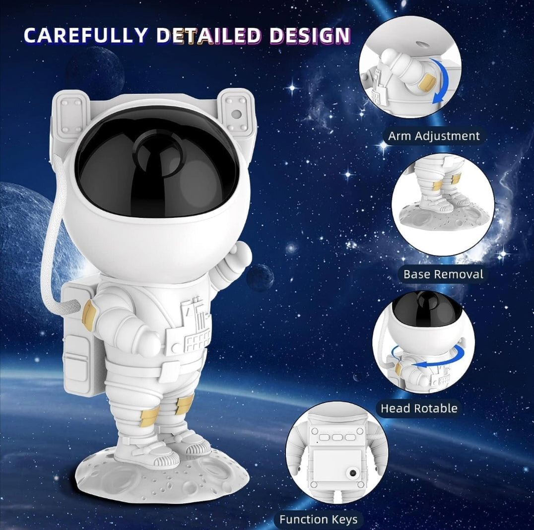 Astronaut Galaxy Light Projector Lamp- | 360° Rotation Star Light with Nebula,Timer and Remote Control | Night Light for Gaming Room,Best Gifts for Kids | Star Lights for Bedroom and Ceiling