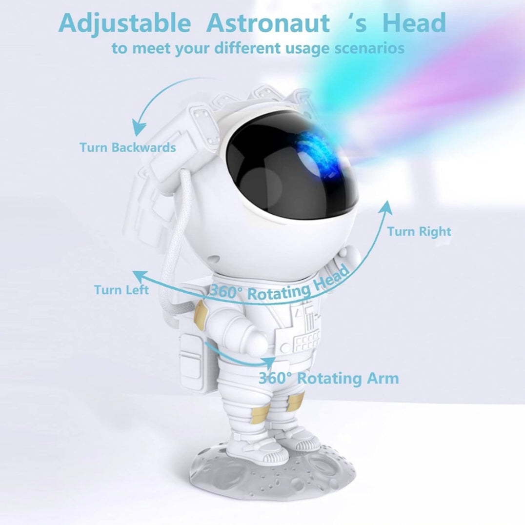 Astronaut Galaxy Light Projector Lamp- | 360° Rotation Star Light with Nebula,Timer and Remote Control | Night Light for Gaming Room,Best Gifts for Kids | Star Lights for Bedroom and Ceiling