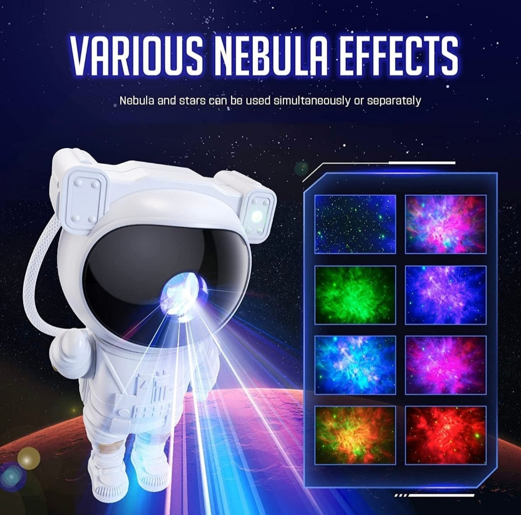 Astronaut Galaxy Light Projector Lamp- | 360° Rotation Star Light with Nebula,Timer and Remote Control | Night Light for Gaming Room,Best Gifts for Kids | Star Lights for Bedroom and Ceiling