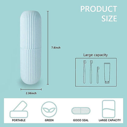 TOOTHPASTE CAPSULE SHAPE PROTABLE TRAVEL STORAGE BOTTLE