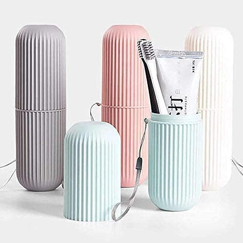 TOOTHPASTE CAPSULE SHAPE PROTABLE TRAVEL STORAGE BOTTLE