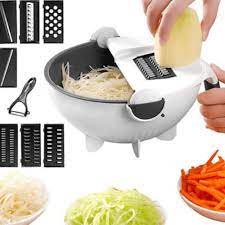 2187 WET BASKET  KITCHEN VEGETABLE FRUIT CUTTER WITH DRAIN BASKET