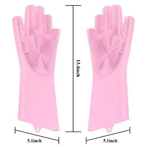 Silicon Kitchen Dish Scrubber glove