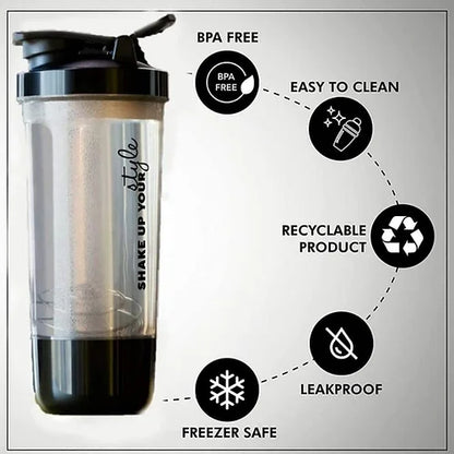 600ML PRO SHAKER GYM BOTTLE