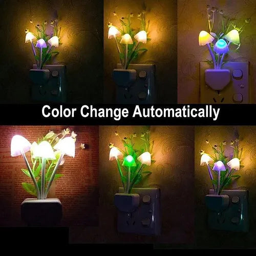 0206 Automatic Mushroom Night Lamp