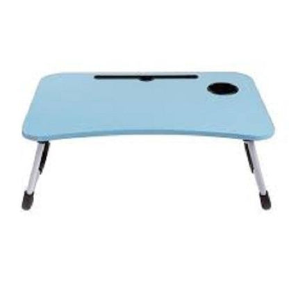 Foldable Laptop table, Study table, Tablet/Mobile Holder for Kids & Adults (Sky Blue)