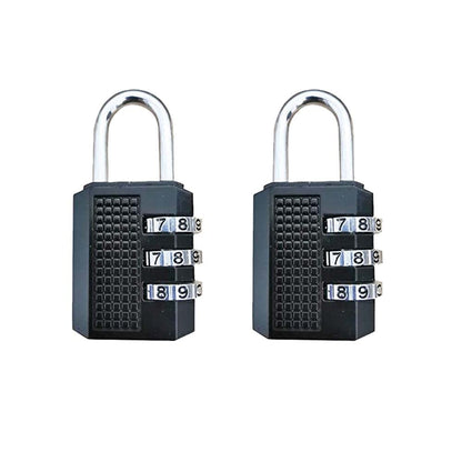 3 Dial Lock Combination Padlock