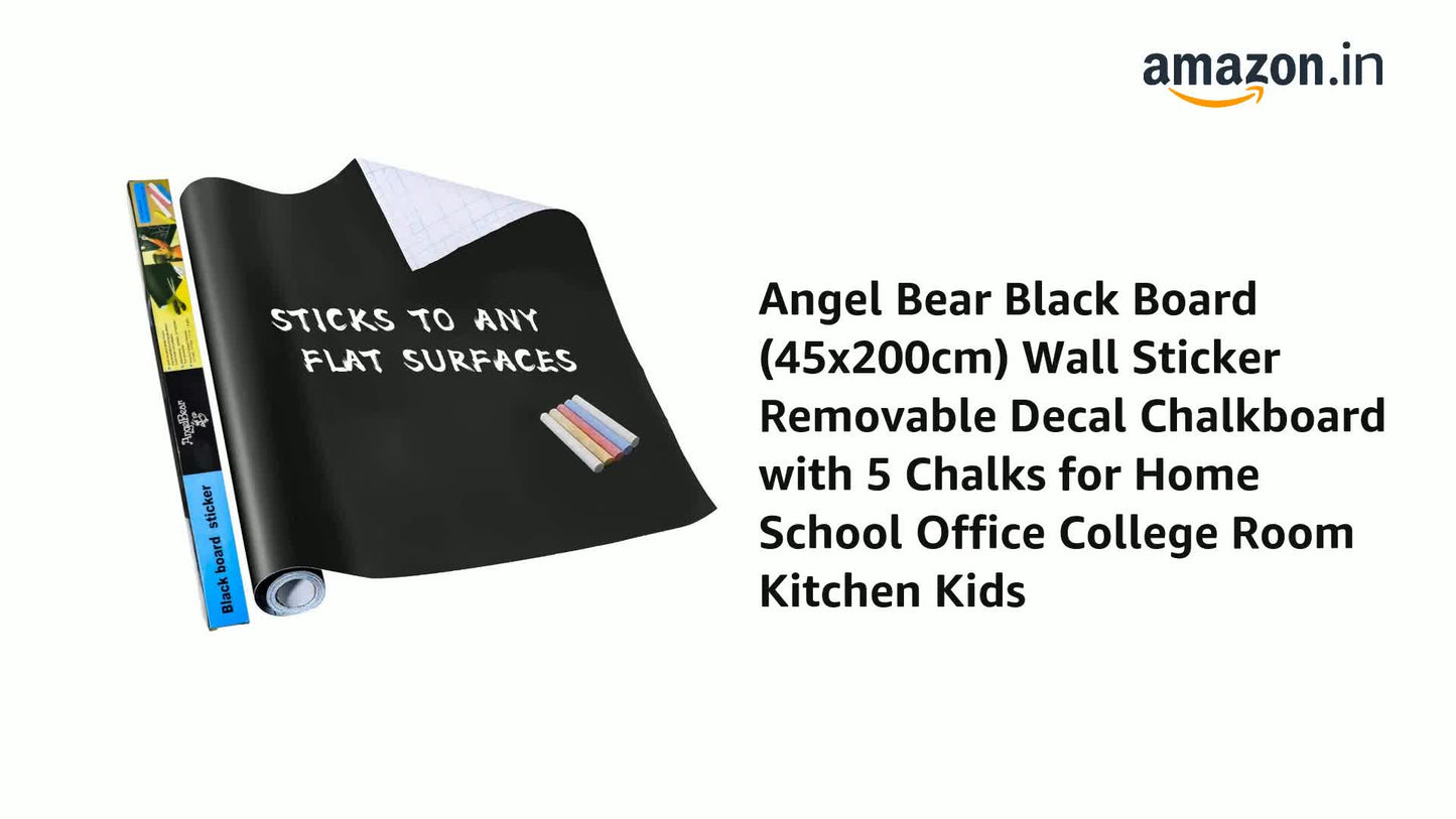 Sticker black board for kids