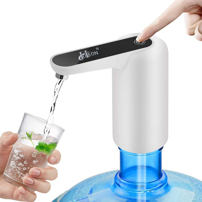 Automatic Water Dispenser Pump, USB Rechargeable Drinking Water Pump for 20 Litre Bottle Can