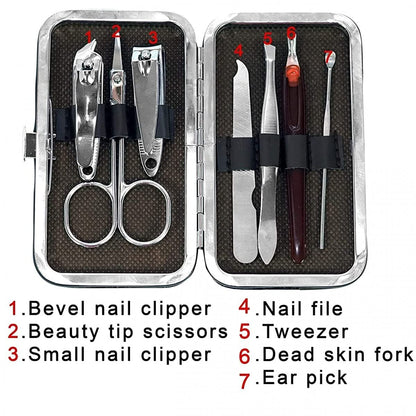 7in1 manicure Pedicure kit